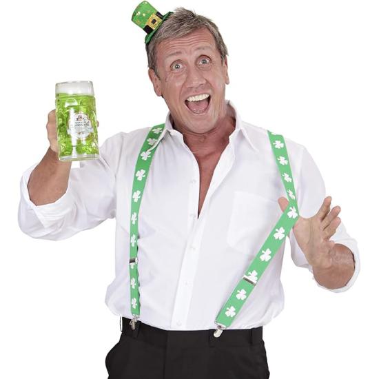 Mini chapéu verde de São Patrício em uma tiara | Acessórios para festa