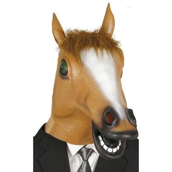 Máscara de cavalo estável adulto