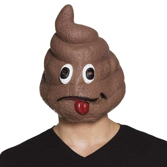 Máscara de cocô de vaca.