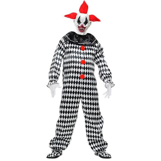 Máscara completa do Palhaço do Terror.