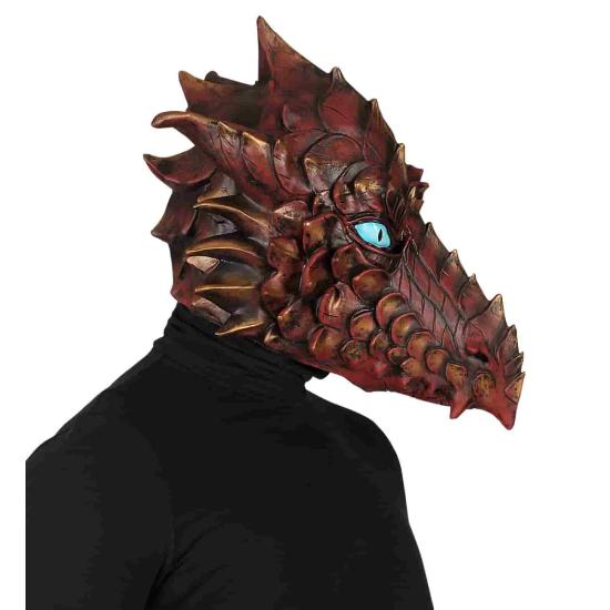 Máscara de Dragão Vermelho