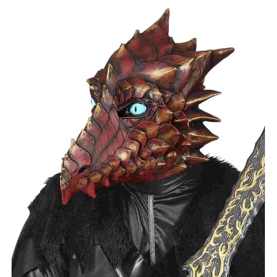 Máscara de Dragão Vermelho