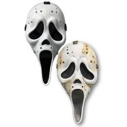 Conjunto de 2 máscaras de hóquei Ghost Face®