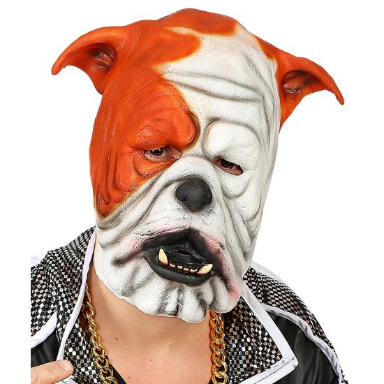 Máscara de látex Bulldog para adulto Máscara de látex Bulldog para adulto