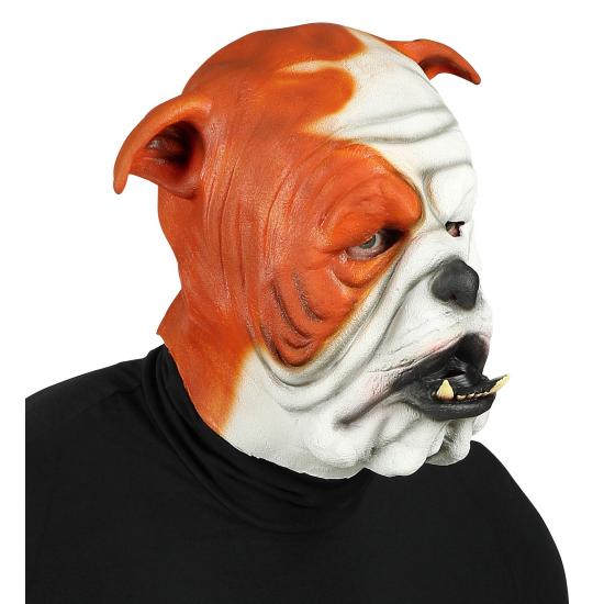 Máscara de látex Bulldog para adulto Máscara de látex Bulldog para adulto