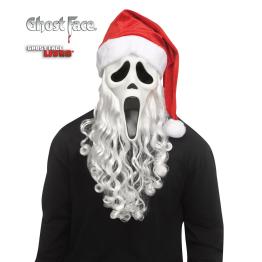 Máscara facial fantasma de Papai Noel