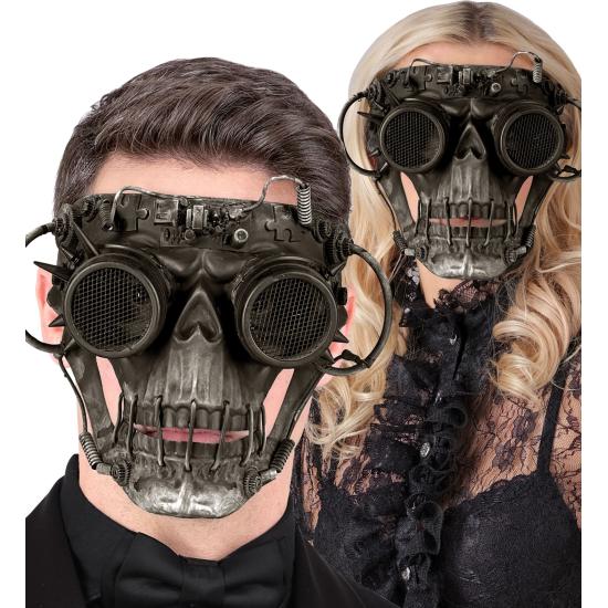 Máscara Steampunk Dourada