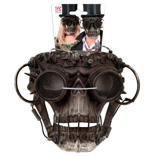 Máscara Steampunk Dourada