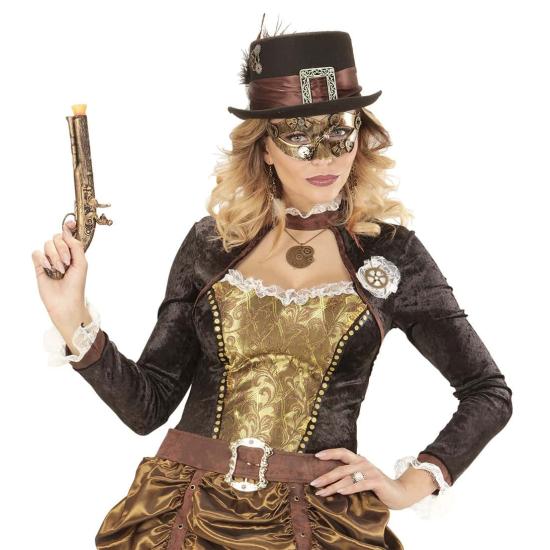 Máscara Steampunk retrô