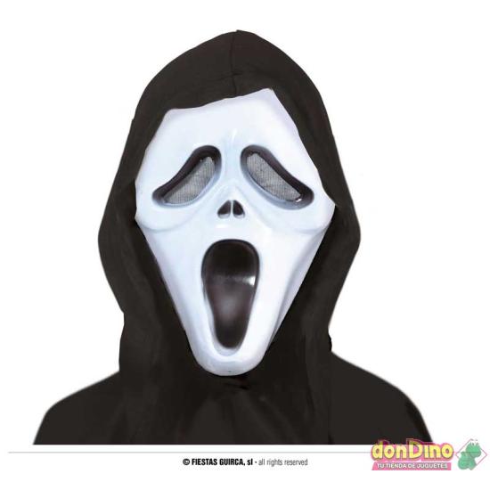 Máscara assassina com capuz para crianças
