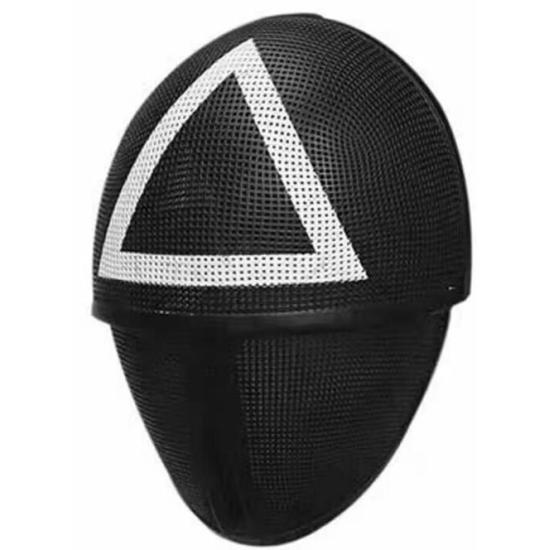 Máscara de jogo de lula triangular rígida Máscara de jogo de lula triangular rígida