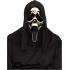 Máscara Ghost Face® Gold Chrome com capa – PVC rígido cromado