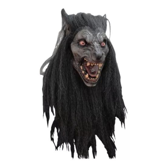 Máscara Hombre Lobo Black Moon 26594 Halloween Terror