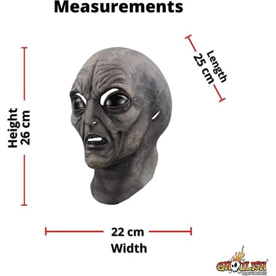 Máscara Evil Invader 51 - Linha Aliens Máscara Evil Invader 51 - Linha Aliens