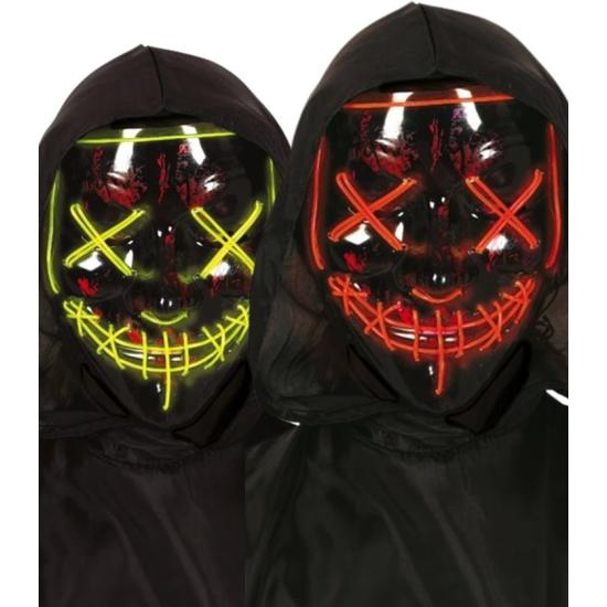 A máscara de purga com luz