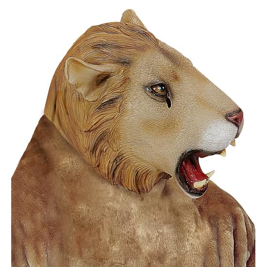 Máscara de leão da selva adulta Máscara de leão da selva adulta