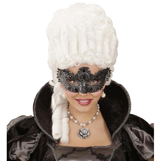 Máscara de Renda Nobre decorada 2 modelos