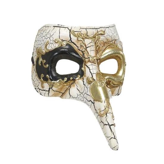 Máscara de nariz veneziana de luxo