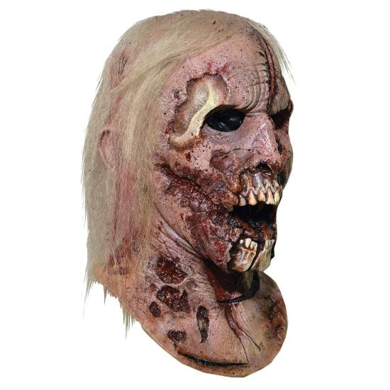 A máscara de zumbi ambulante