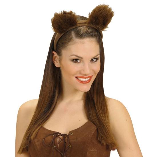 Orelhas de ursinho de pelúcia