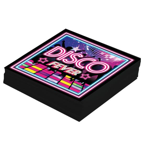 Pack de 12 guardanapos Disco 33X33 CMS. Pack de 12 guardanapos Disco 33X33 CMS.