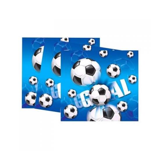 PACK 20 GUARDANAPOS DE FUTEBOL