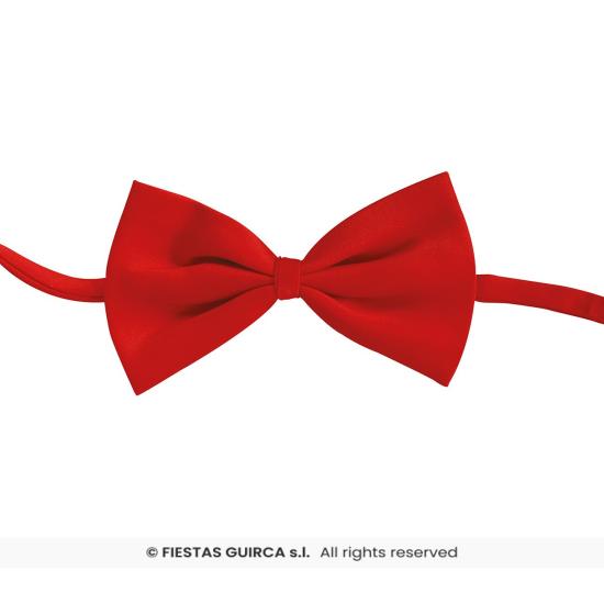 Gravata borboleta vermelha 11 cm
