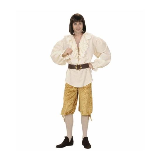 Calça Veludo para Fantasias Bege tamanho M