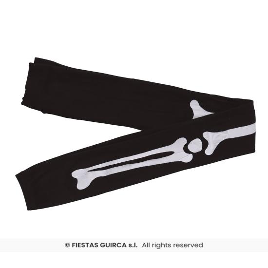 meia-calça esqueleto