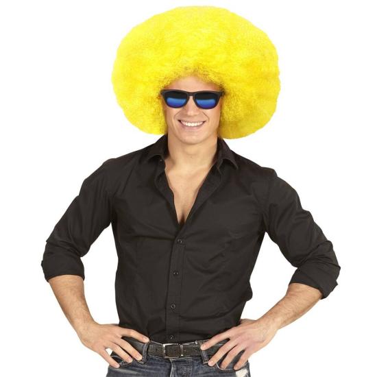 Peruca Afro Oversized Amarela