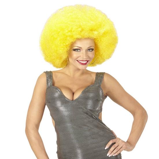 Peruca Afro Oversized Amarela