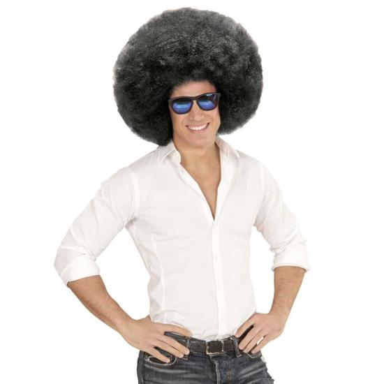 Peruca Afro Preta Grande