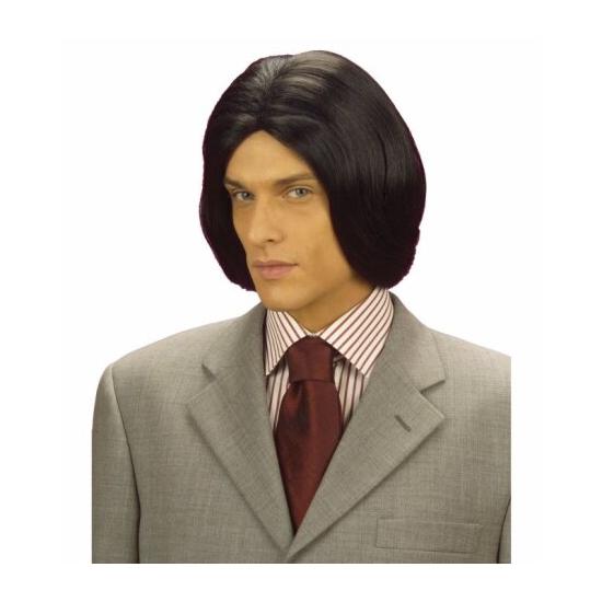 Peruca Amadeus em Preto.