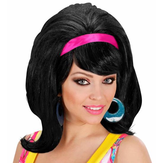 Peruca adulta Yeye Disco anos 70