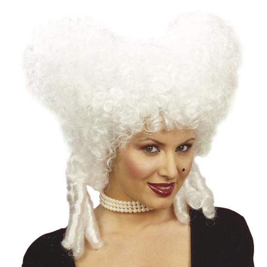 Peruca barroca para fantasias adultas