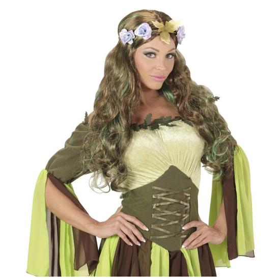 Peruca de conto de fadas princesa noiva