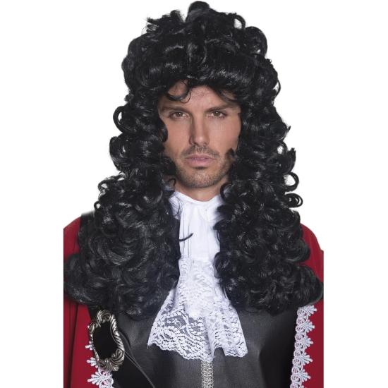 Peruca de luxo do Capitão Gancho