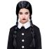 Peruca infantil Wednesday Addams