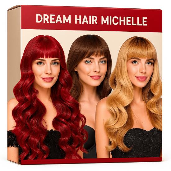 Peruca Dream Hair Michelle – Look Elegante e Sofisticado
