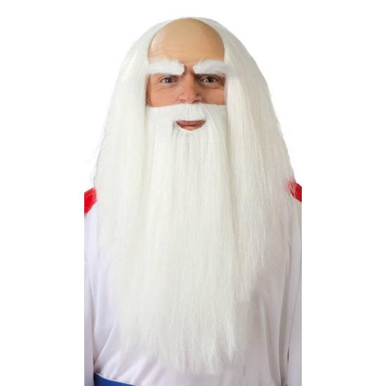 Peruca Druida com Barba.