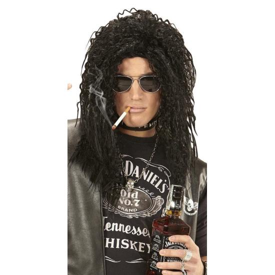 Peruca adulta de estrela de hard rock Peruca adulta de estrela de hard rock