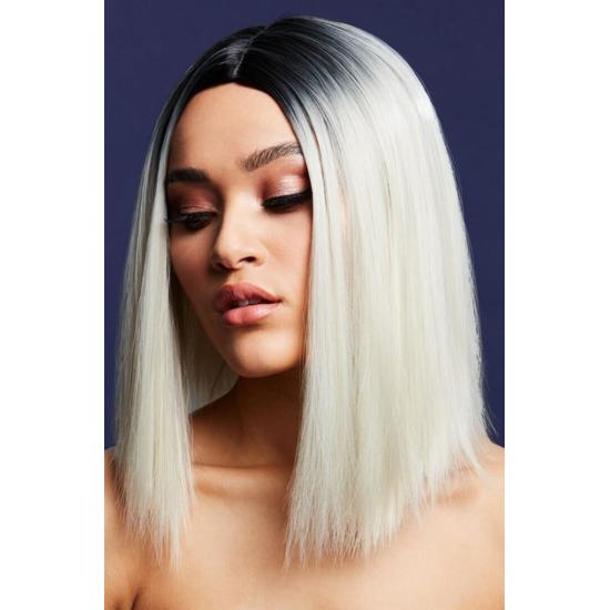 Fever Kylie peruca mix de dois tons Platinum Blonde