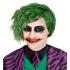Peruca infantil estilo Coringa verde - acessório para fantasia de Batman