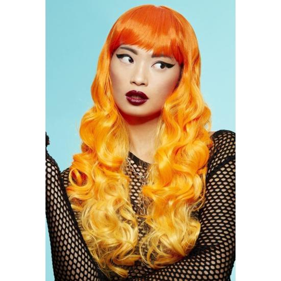 Peruca psicodélica de sirene do nascer do sol Manic Pani