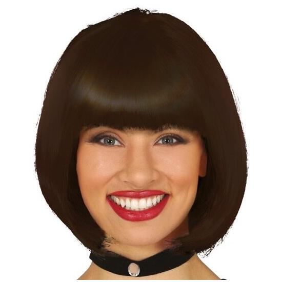 Peruca de cabelo médio longo em cores sortidas