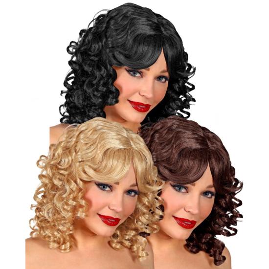 Peruca Juba Média Ondulada Peruca Juba Média Ondulada