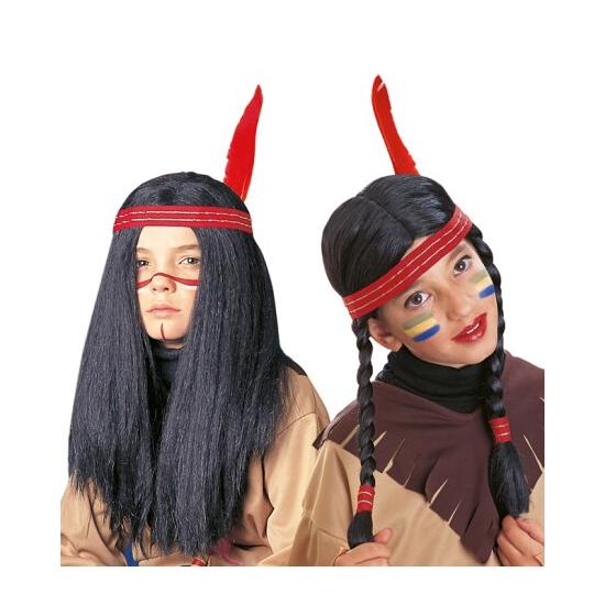 Peruca infantil indiana