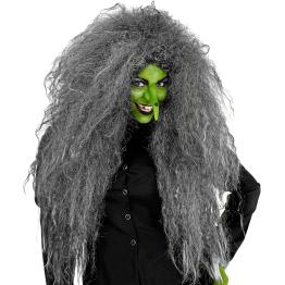 Peruca Gigante Cinza: Transforme seu visual para o Halloween ou Carnaval