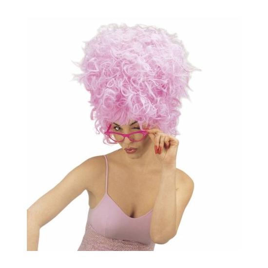 Peruca Priscila rosa.