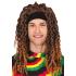 Peruca Rasta com Fita Marrom